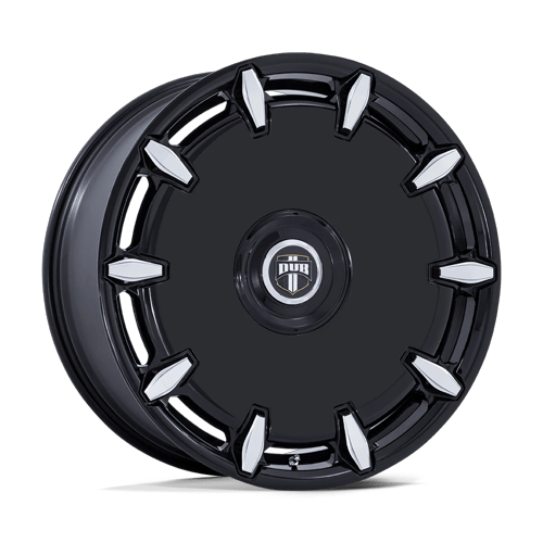 DUB DC271 CHEEF Gloss Black Milled 26x10 +15 5x127|5x139.7mm 78.1mm - Wheelwiz