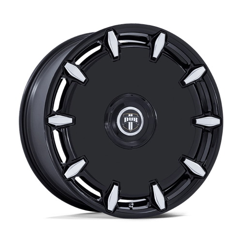DUB DC271 CHEEF Gloss Black Milled 26x10 +30 6x135|6x139.7mm 106.1mm - Wheelwiz