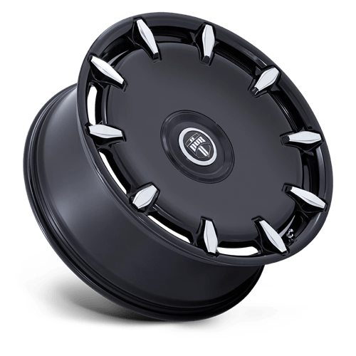 DUB DC271 CHEEF Gloss Black Milled 26x10 +15 5x130mm 999mm - Wheelwiz