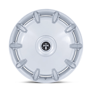 DUB DC271 CHEEF Silver Machined 24x9 +15 5x115|5x120mm 74.1mm - Wheelwiz