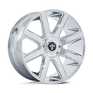 DUB DC273 PULL Chrome 24x10 +30 6x135|6x139.7mm 100.3mm - Wheelwiz