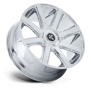 DUB DC273 PULL Chrome 24x9 +15 5x115|5x120mm 74.1mm - Wheelwiz