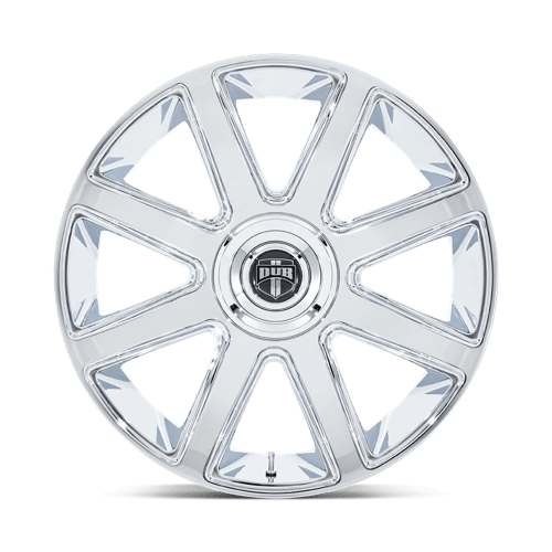 DUB DC273 PULL Chrome 24x9 +15 Custom 72.6mm - Wheelwiz