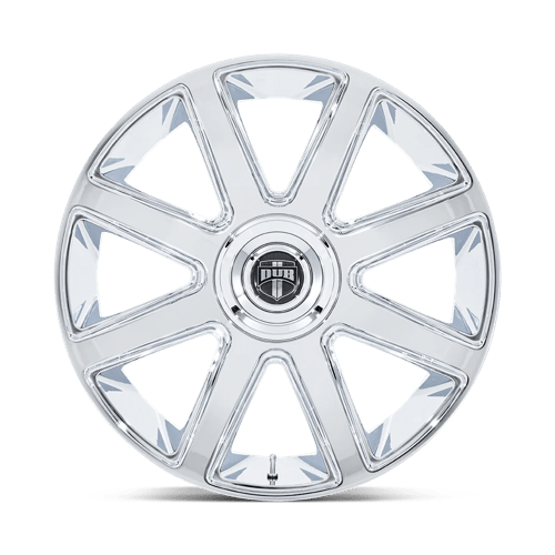 DUB DC273 PULL Chrome 24x9 +15 5x115|5x120mm 74.1mm - Wheelwiz