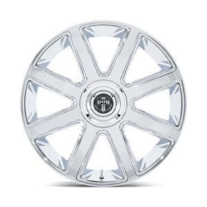 DUB DC273 PULL Chrome 24x9 +15 5x115|5x120mm 74.1mm - Wheelwiz