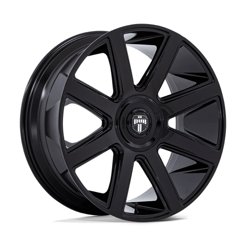 DUB DC273 PULL Gloss Black 24x10 +15 Custom 72.6mm - Wheelwiz