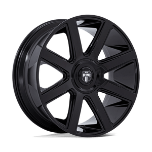 DUB DC273 PULL Gloss Black 24x9 +15 5x115|5x120mm 74.1mm - Wheelwiz