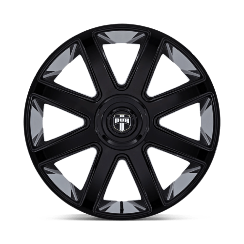 DUB DC273 PULL Gloss Black 24x9 +15 Custom 72.6mm - Wheelwiz
