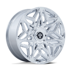 DUB DC274 ANOMALY Chrome 24x10 +15 Custom 72.6mm - Wheelwiz