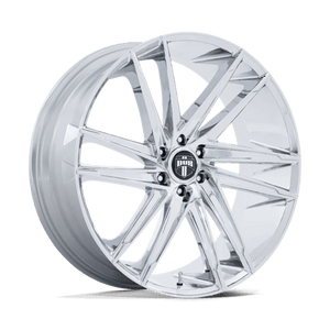 DUB DC275 BLAZE Chrome 24x10 +30 6x135mm 87.1mm - Wheelwiz