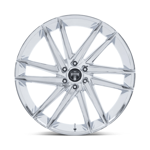 DUB DC275 BLAZE Chrome 24x10 +25 6x139.7mm 106.1mm - Wheelwiz
