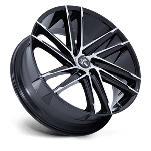 DUB DC275 BLAZE Gloss Black W/ Machined Face 26x10 +30 6x135mm 87.1mm - Wheelwiz
