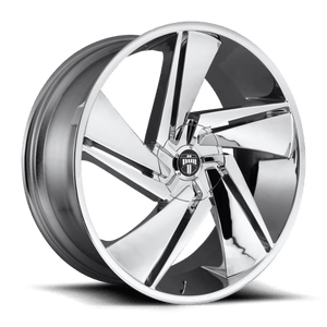 DUB S246 FADE Chrome Plated 24x10 +30 6x135|6x139.7mm 87.1mm - WheelWiz