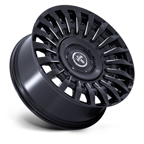 DUB DC272 HONCHO Gloss Black Milled 24x10 +30 6x135|6x139.7mm 100.3mm - Wheelwiz