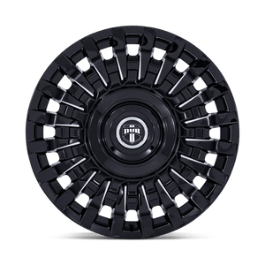 DUB DC272 HONCHO Gloss Black Milled 24x10 +18 Custom 72.6mm