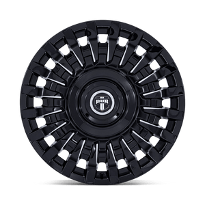 DUB DC272 HONCHO Gloss Black Milled 24x9 +15 Custom 72.6mm - Wheelwiz