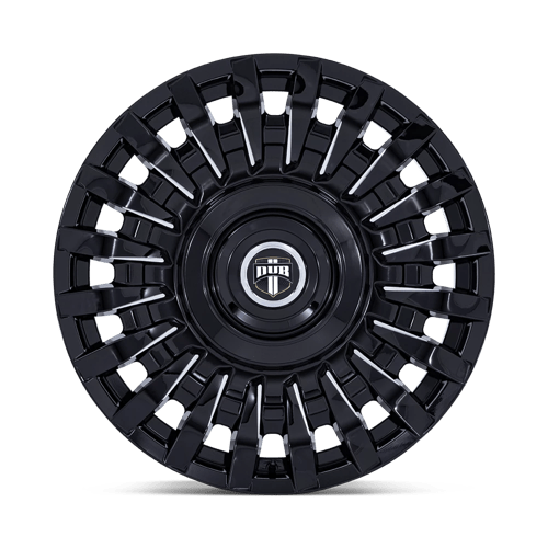 DUB DC272 HONCHO Gloss Black Milled 24x9 +38 5x115|5x120mm 74.1mm