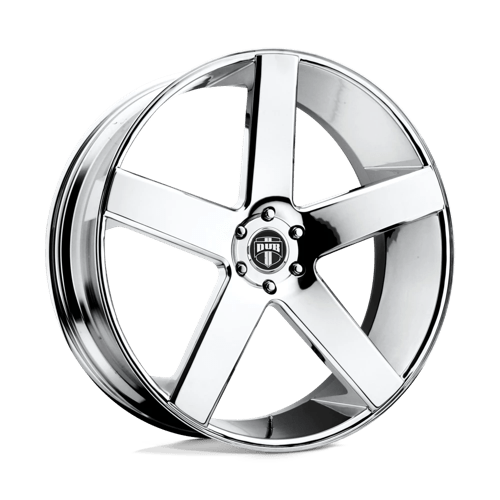 DUB S115 BALLER Chrome Plated 24x9 +15 5x115mm 71.5mm - Wheelwiz