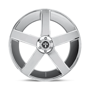 DUB S115 BALLER Chrome Plated 30x10 +13 5x120mm 72.6mm - Wheelwiz