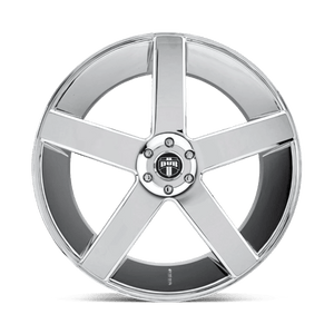 DUB S115 BALLER Chrome 28x10 +31 6x135mm 87.1mm - Wheelwiz