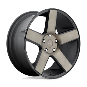 DUB S116 BALLER Matte Black Double Dark Tint 20x9.5 +30 5x127mm 71.5mm - WheelWiz