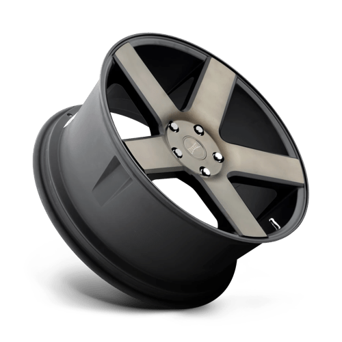 DUB S116 BALLER Matte Black Double Dark Tint 26x10 +30 6x139.7mm 78.1mm - Wheelwiz