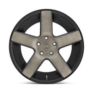 DUB S116 BALLER Matte Black Double Dark Tint 22x8.5 +35 5x120mm 72.6mm - Wheelwiz