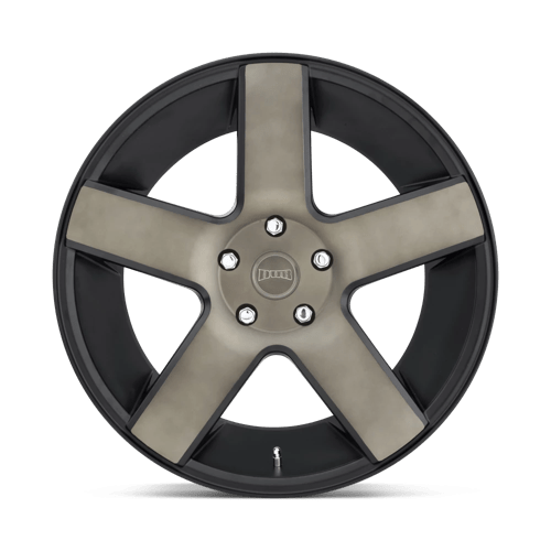 DUB S116 BALLER Matte Black Double Dark Tint 24x10 +19 6x139.7mm 106.1mm - Wheelwiz