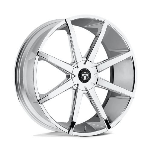 DUB S201 PUSH Chrome Plated 19x8.5 +45 Custom 72.6mm - Wheelwiz