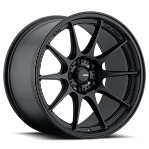 Konig Dekagram Semi Matte Black 17x9 +25 5x114.3mm 73.1mm - Wheelwiz