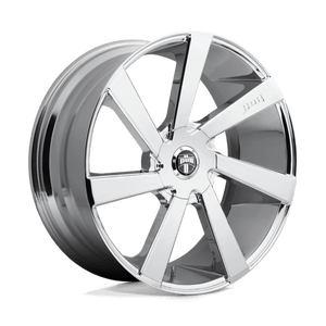 DUB  Chrome Plated 24x10 +20 Custom 72.6mm - Wheelwiz