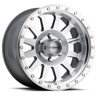 Method Race Wheels Double Standard MR304 Machined W/ Clear Coat 17x8.5 0 6x135mm 94mm