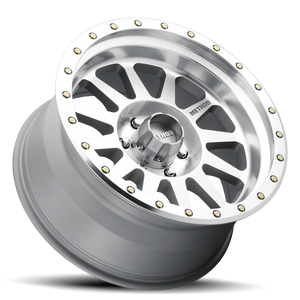 Method Race Wheels Double Standard MR304 Machined W/ Clear Coat 18x9 -12 6x139.7mm 108mm