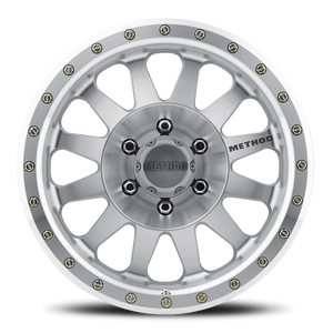 Method Race Wheels Double Standard MR304 Machined W/ Clear Coat 18x9 -12 6x139.7mm 108mm