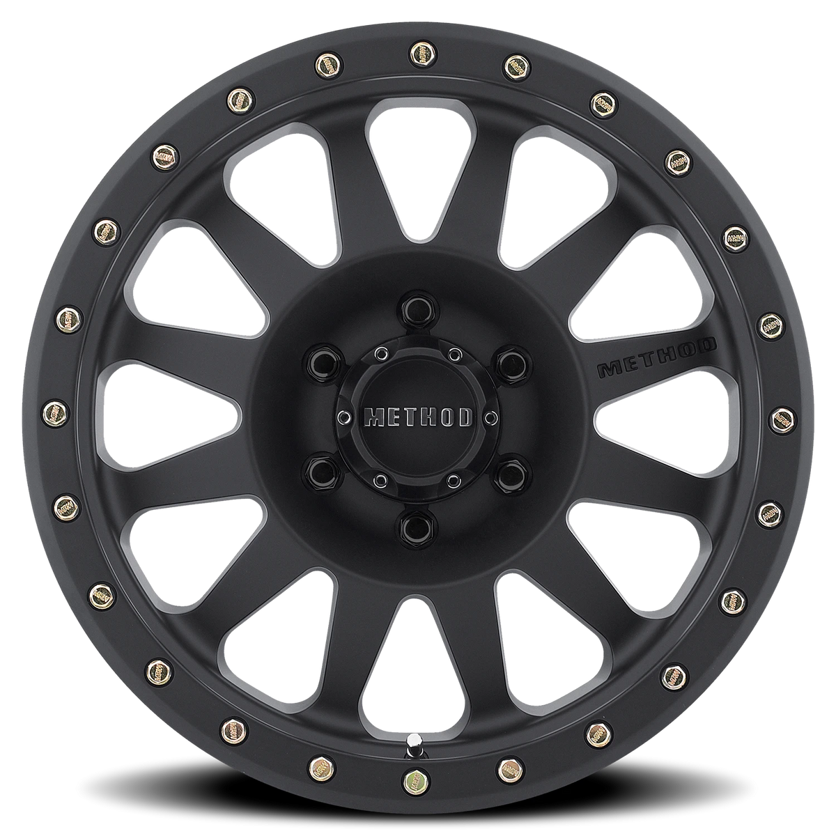 Method Race Wheels Double Standard MR304 Matte Black 20x10 -18 6x139.7mm 108mm - Wheelwiz