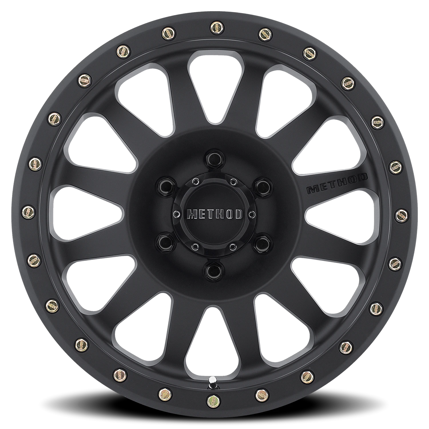 Method Race Wheels Double Standard MR304 Matte Black 15x10 -50 6x139.7mm 108mm - Wheelwiz