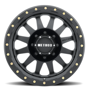 Method Race Wheels Double Standard MR304 Matte Black 17x8.5 0 8x170mm 130.81mm - Wheelwiz