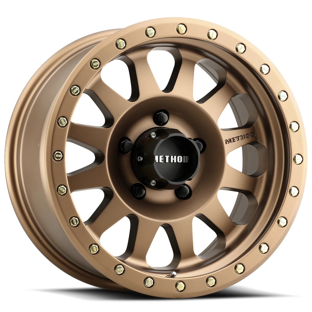 Method Race Wheels Double Standard MR304 Method Bronze 15x8 -24 5x114.3mm 83mm