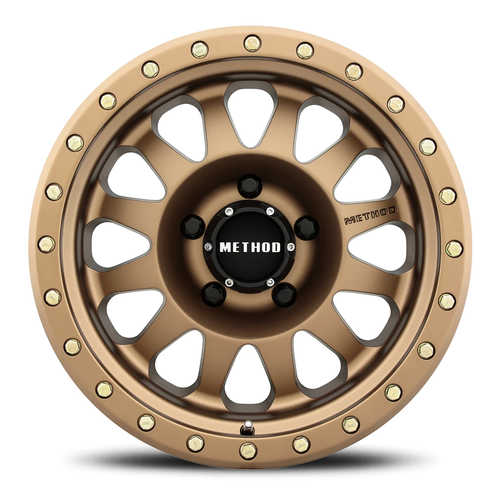 Method Race Wheels Double Standard MR304 Method Bronze 15x8 -24 5x114.3mm 83mm