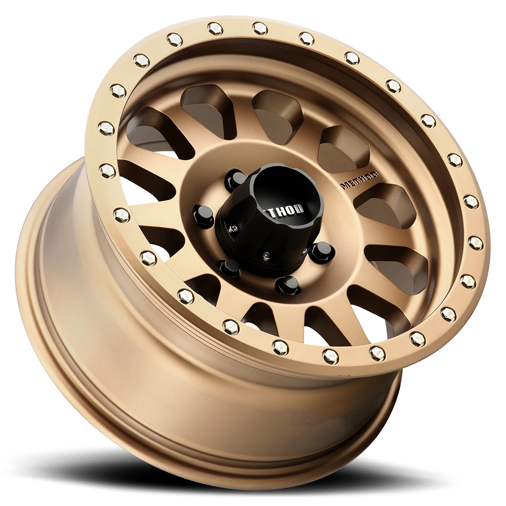 Method Race Wheels Double Standard MR304 Method Bronze 18x9 -12 6x139.7mm 108mm
