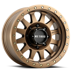 Method Race Wheels Double Standard MR304 Method Bronze 17x8.5 0 8x165.1mm 130.81mm - Wheelwiz