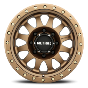 Method Race Wheels Double Standard MR304 Method Bronze 17x8.5 0 8x165.1mm 130.81mm - Wheelwiz