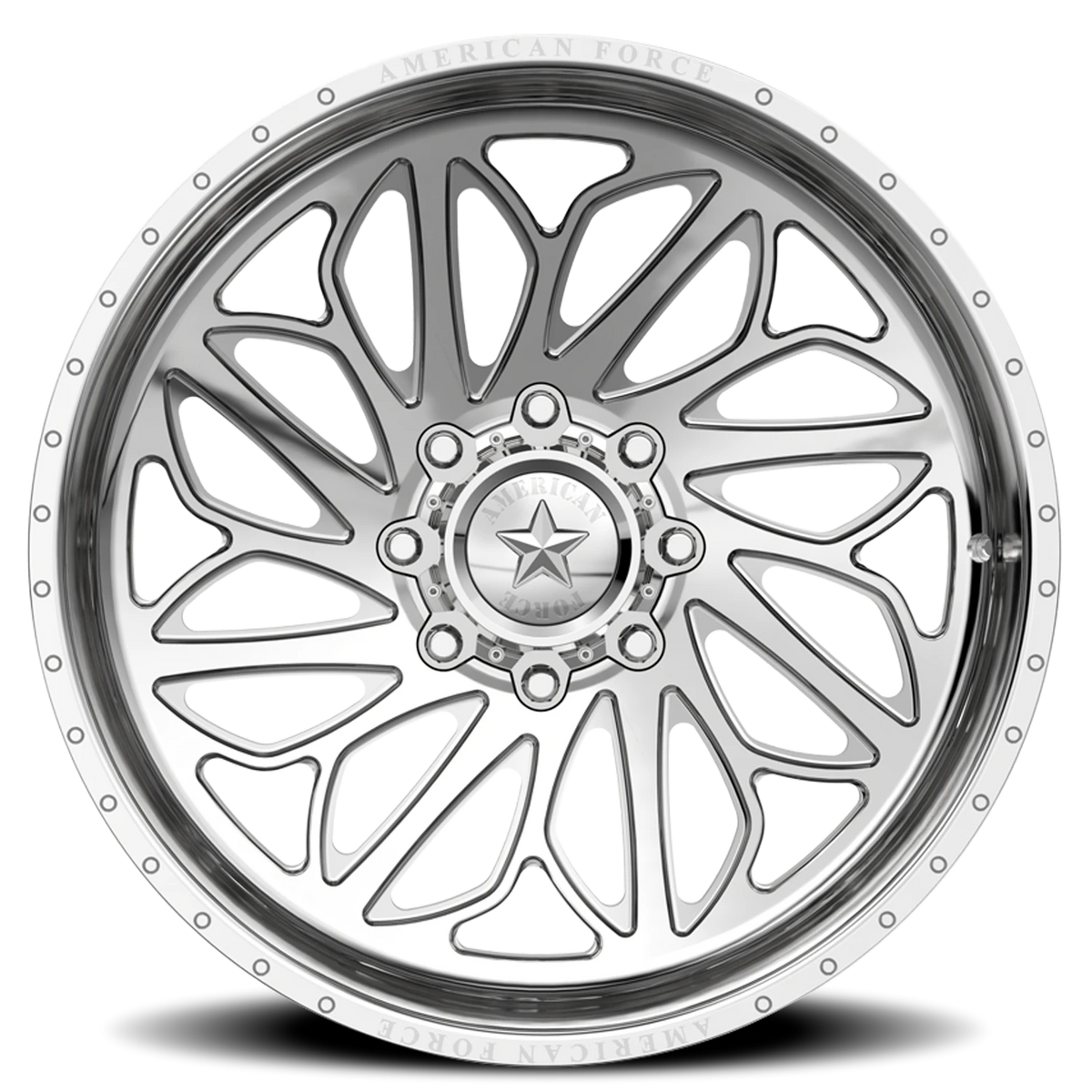 American Force CKH32 Drako CC Polished 24x12 -55 6x139.7mm 78.1mm - Wheelwiz