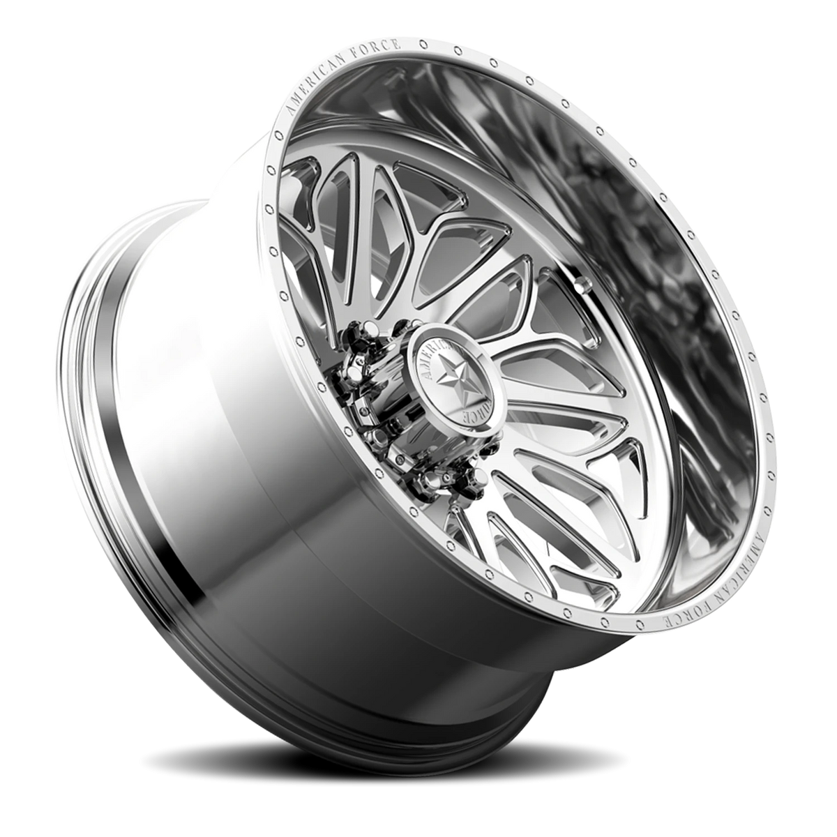 American Force CKH32 Drako CC Polished 22x14 -90 8x165.1mm 125mm - Wheelwiz