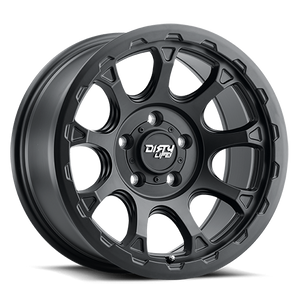 Dirty Life DRIFTER Satin black 17x8.5 -6 5x127mm 78.1mm