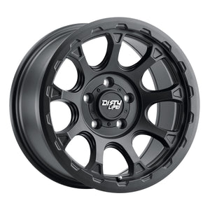 Dirty Life DRIFTER Satin black 17x8.5 -6 5x127mm 78.1mm