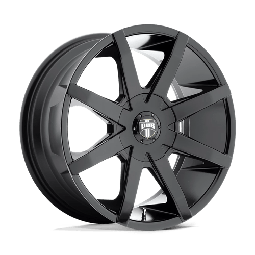 DUB S110 PUSH Gloss Black 20x8.5 +30 5x114.3|5x127mm 72.6mm - Wheelwiz