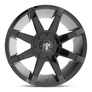 DUB S110 PUSH Gloss Black 20x8.5 +32 Custom 72.6mm - Wheelwiz