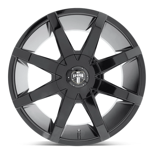 DUB S110 PUSH Gloss Black 20x8.5 +30 5x114.3|5x127mm 72.6mm - Wheelwiz