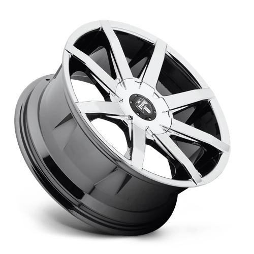 DUB S111 PUSH Chrome Plated 24x9.5 +35 Custom 72.6mm - Wheelwiz